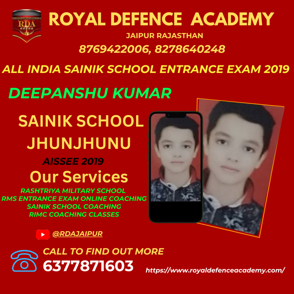 sainik school entrance coaching 